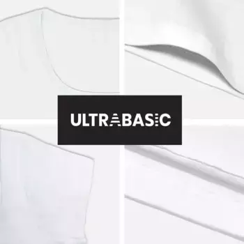 Женская футболка с рисунком ULTRABASIC, белый