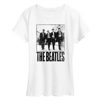 Женская футболка с винтажным рисунком The Beatles Licensed Character, белый