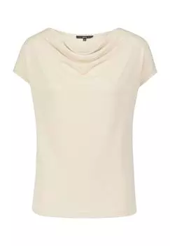 Женская футболка с воротником-хомутом zero, цвет French Oak