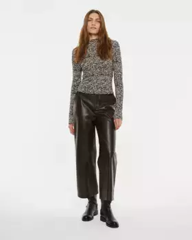 Женская футболка с воротником Perkins и плотным принтом System Action, мультиколор