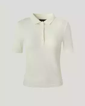 Женская футболка с воротником-поло и коротким рукавом Tintoretto, белый