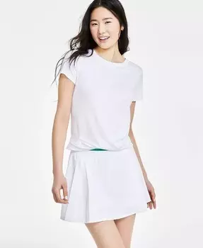 Женская футболка с заворотом спереди ID Ideology, белый