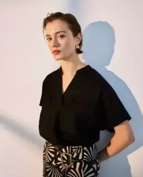 Женская футболка Saharan с короткими рукавами Woman El Corte Ingls, чёрный