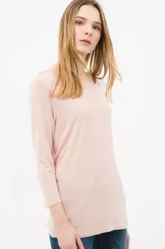 Женская футболка Salmon Koton, розовый