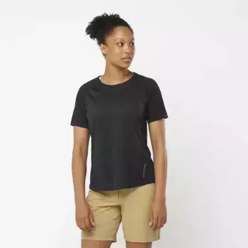 Женская футболка Salomon Outline, черный