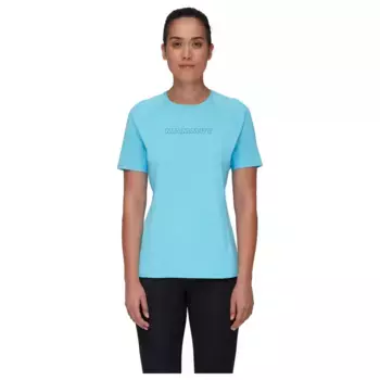 Женская футболка SELUN FL LOGO Mammut mountain, голубой