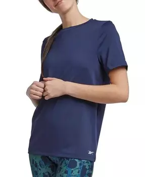 Женская футболка Speedwick для тренировок Reebok, синий