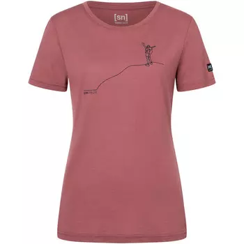 Женская футболка Summit Happiness Super.Natural, красный