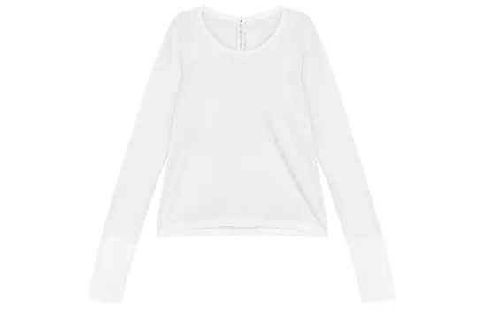 Женская футболка Swiftly Tech с рукавами реглан Lululemon, White/WHWH