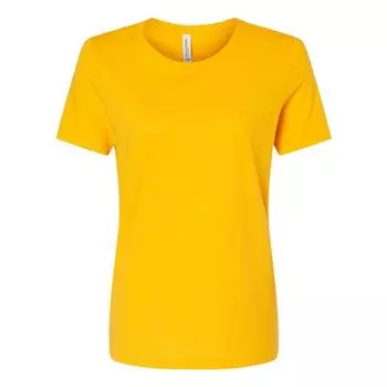 Женская футболка свободного кроя из джерси Bella + Canvas Bella+Canvas, золотой