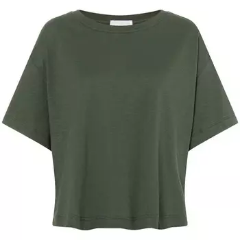 Женская футболка свободного кроя Mandala, зеленый