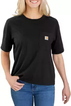 Женская футболка свободного кроя с короткими рукавами Carhartt, черный
