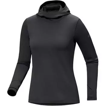 Женская футболка Taema Series Regular Arcteryx, Black Gray/Black Heather