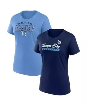 Женская футболка Tampa Bay Rays Risk Combo Pack Fanatics, мультиколор
