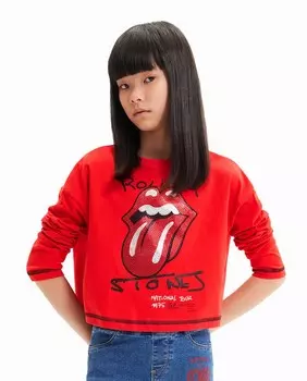 Женская футболка The Rolling Stones Desigual, красный