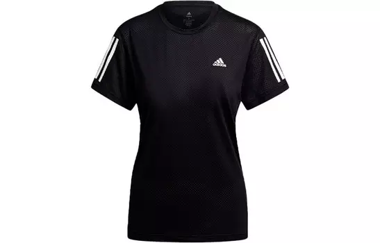 Женская футболка The Run Cooler, черная Adidas