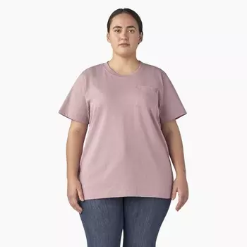 Женская футболка тяжелого веса с короткими рукавами Dickies Plus, цвет Lilac (Lc)