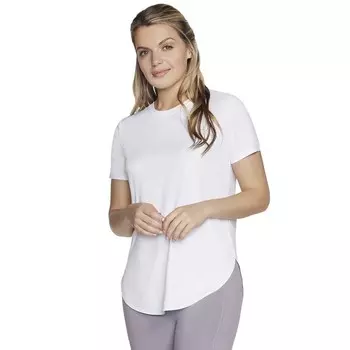 Женская футболка-туника Skechers Go Dri Swift, цвет Bright White