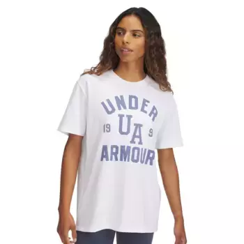 Женская футболка UA HWT OS Collegiate SS Under Armour, белый