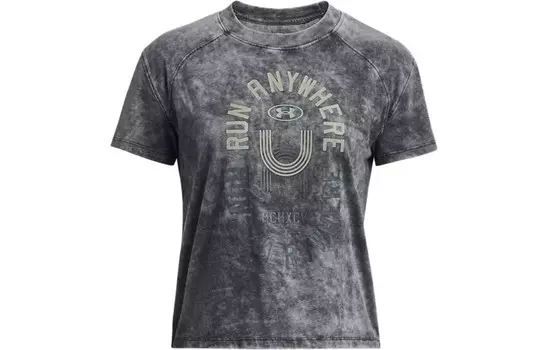 Женская футболка Under Armour, цвет Black