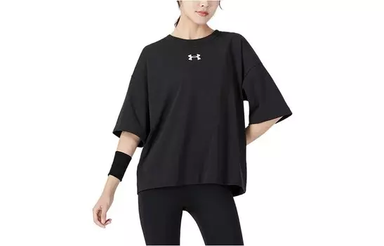 Женская футболка Under Armour, цвет Black