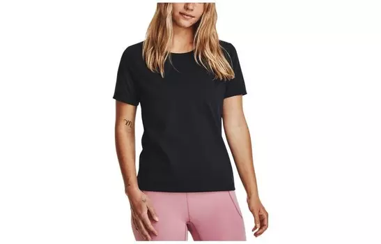 Женская футболка Under Armour, цвет Black