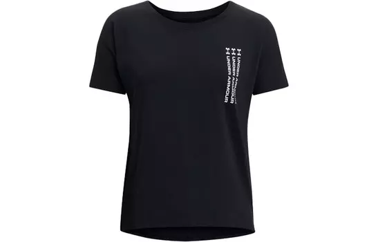 Женская футболка Under Armour, цвет Black