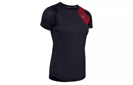 Женская футболка Under Armour, цвет Black