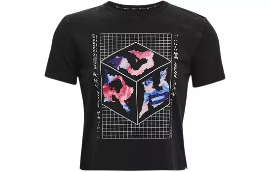 Женская футболка Under Armour, цвет Black