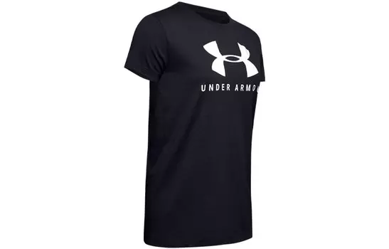 Женская футболка Under Armour, цвет Black