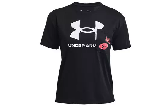 Женская футболка Under Armour, цвет Black