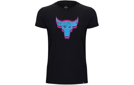 Женская футболка Under Armour, цвет Black