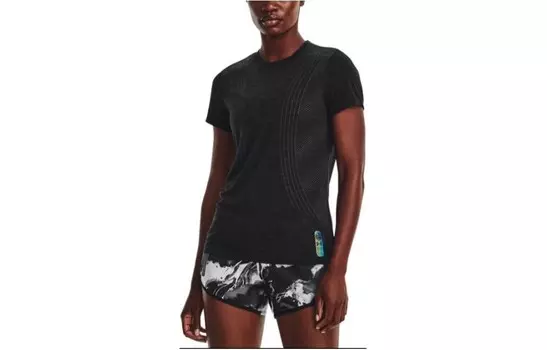 Женская футболка Under Armour, цвет Black
