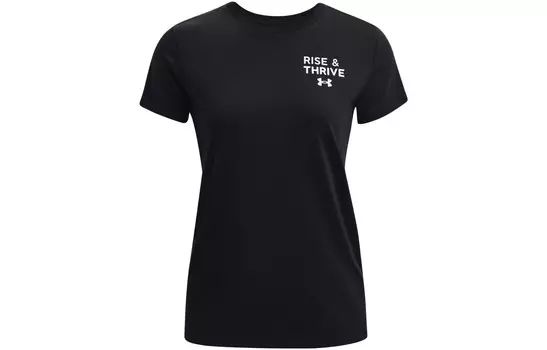 Женская футболка Under Armour, цвет Black
