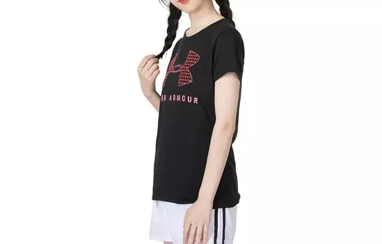 Женская футболка Under Armour, цвет Black