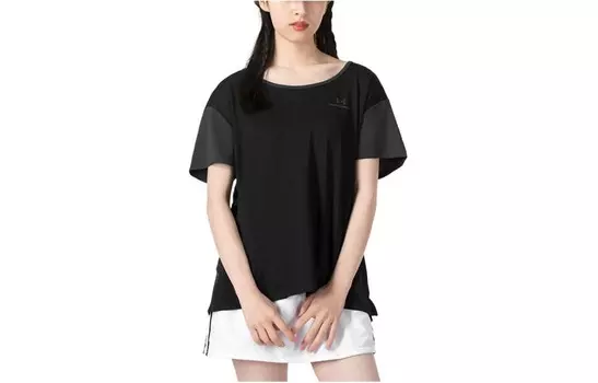 Женская футболка Under Armour, цвет Black