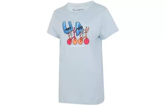 Женская футболка Under Armour, цвет Blue