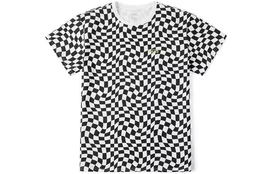 Женская футболка Vans, цвет Black/White Checkerboard