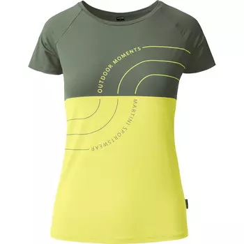 Женская футболка Via Dynamic Martini Sportswear, зеленый