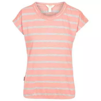 Женская футболка в полоску с мавром Trespass, оранжевый