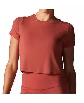 Женская футболка в рубчик Tavi, розовый