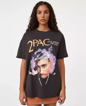 Женская футболка в стиле хип-хоп бойфренда COTTON ON, мульти