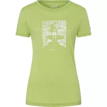 Женская футболка Wednesday's Spot Super.Natural, зеленый