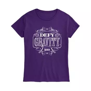 Женская футболка Wicked Defy Gravity Licensed Character, фиолетовый
