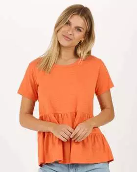 Женская футболка Willow Boxercraft, цвет mandarin