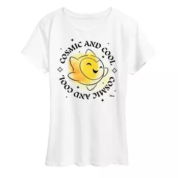 Женская футболка Wish Star с космическим принтом Disney, белый