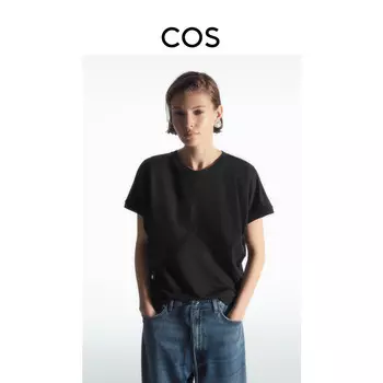 Женская футболкаCos с рукавами «летучая мышь», темно-синий