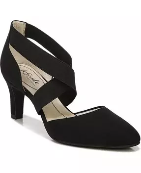 Женская галерея: туфли-лодочки с перекрещенными ремешками LifeStride, черный