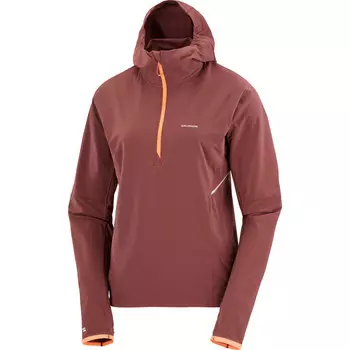 Женская гибридная куртка Sense Aero Salomon, коричневый