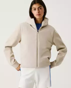 Женская гибридная утепленная куртка с капюшоном Pepe Jeans, бежевый